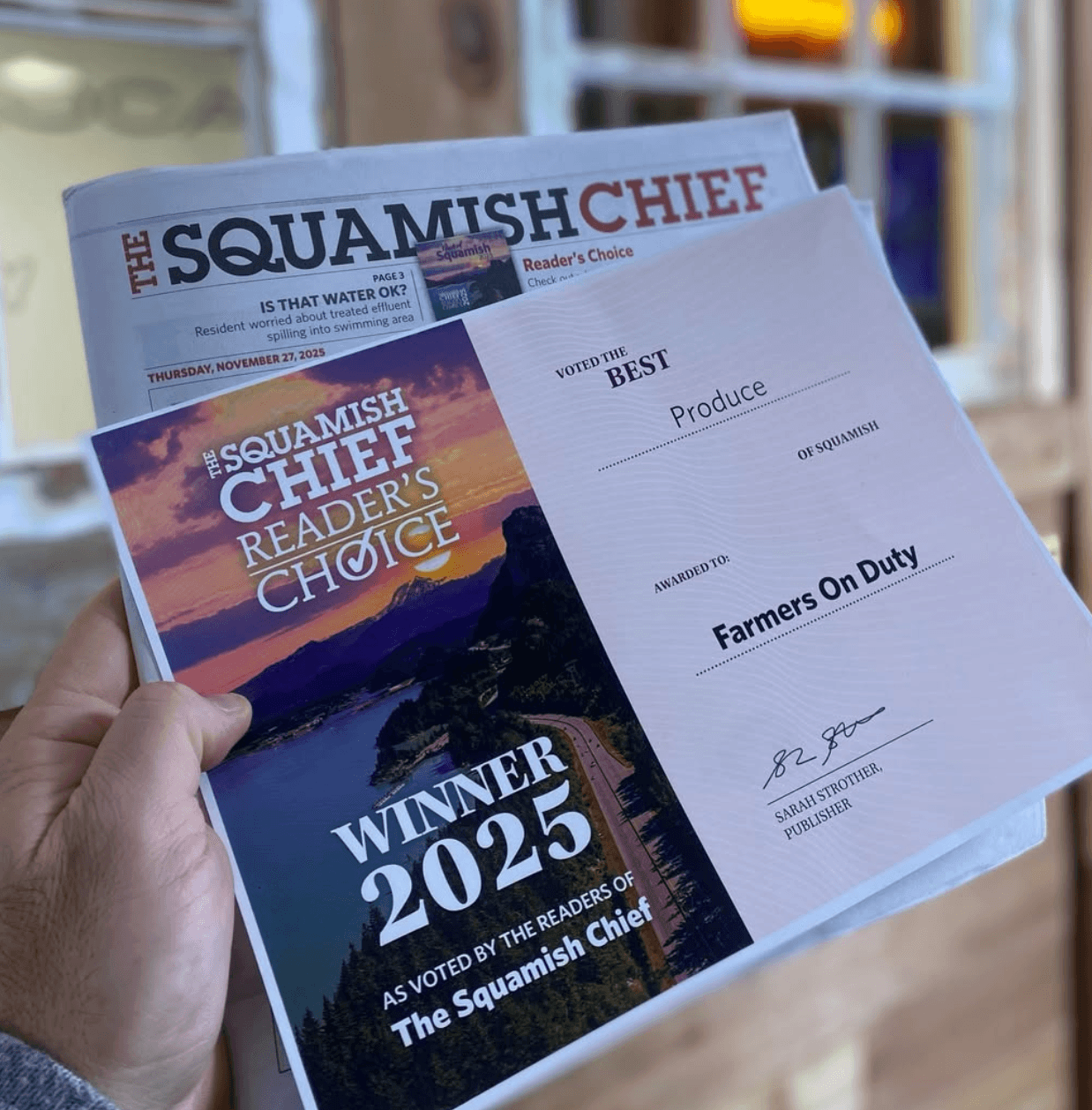 The Best Produce in town! 